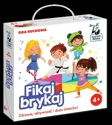 Fikaj, brykaj. Gra ruchowa. Kapitan Nauka 4+ - Opracowanie zbiorowe