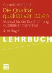Die Qualitat Qualitativer Daten - Cornelia Helfferich
