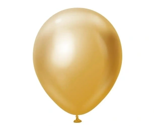 Balony Mirror Gold 50szt - Godan