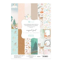 Blok kreatywny Magical Forest 20 arkuszy - Dalprint