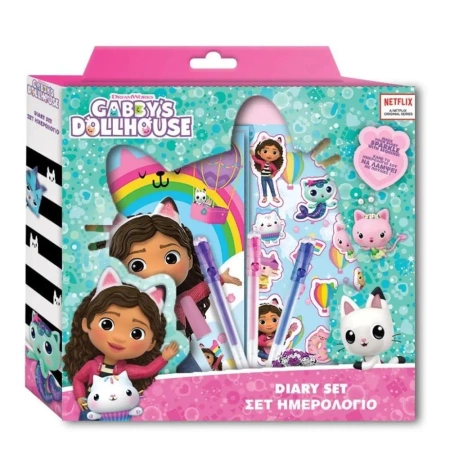 Pamiętnik z cekinami Koci Domek Gabi - Diakakis