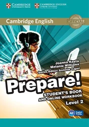 Prepare! 2 SB and Online WB OOP - Annette Williams Capel|Joanna Kosta|Melanie