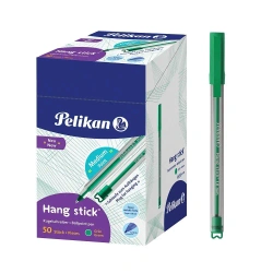 Długopis Hang Stick zielony (50szt) - PELIKAN