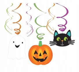 Dekoracje wiszące na Halloween Amscan 6 sztuk