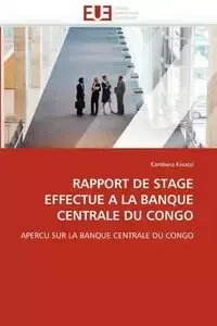 Rapport de stage effectué à la banque centrale du congo - KIVATSI-K