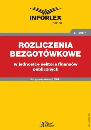 eBook Rozliczenia bezgotówkowe w jednostce sektora finansów publicznych - Renata Niemiec