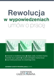 eBook Rewolucja w wypowiedzeniach umów o pracę - Ewa Drzewiecka