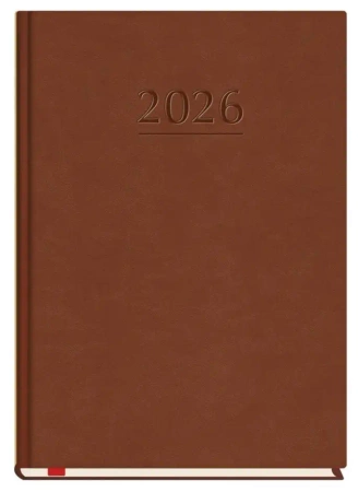 Terminarz 2026 A5 tygodniowy Popularny brązowy - Michalczyk i Prokop