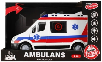 Auto Ambulans Moje Miasto - MEGA CREATIVE