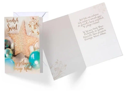 Karnet B6 Boże Narodzenie - Kukartka