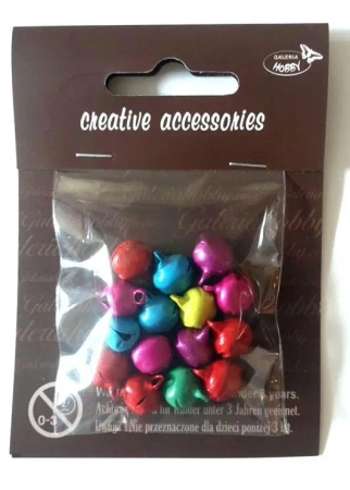 Dzwonki 10mm 15szt - Galeria Hobby