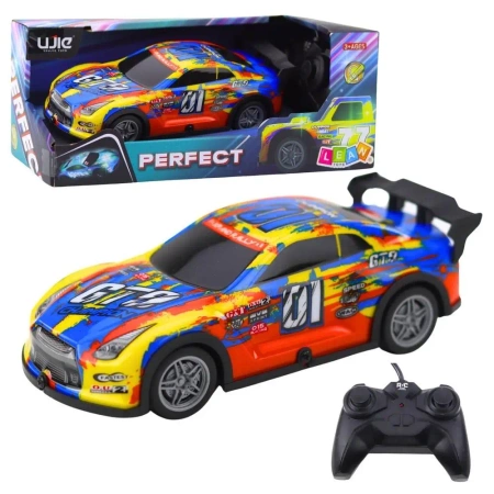 Wyścigówka R/C święcąca obudowa - Leantoys