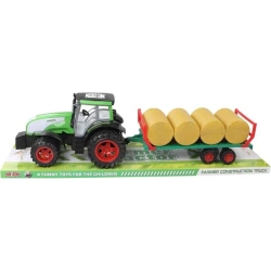 Traktor gigant z belami siana - TOYS Paweł Wojda