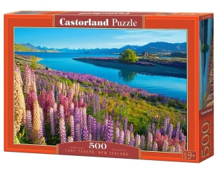 Puzzle 500 Lake Tekapo, New Zealand CASTOR - Castorland