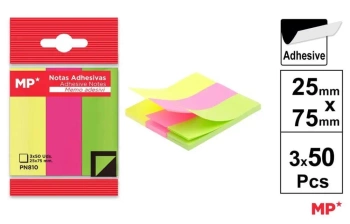 Karteczki samoprzylepne 25x75mm 3x50K - MP Main Paper