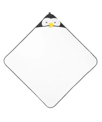 Okrycie kąpielowe Pingwin white 100x100cm - Sensillo