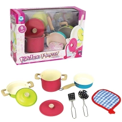 Zestaw garnków metalowych 8el - Askato