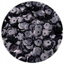 Cekiny hologramowe H 70 czarny - Brewis