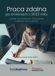 eBook Praca zdalna po zmianach z 2023 r. - zasady wprowadzania i stosowania, przykłady wzory zapisów. Stan prawny lipiec 2023 - praca zbiorowa, Katarzyna Wrońska-Zblewska epub