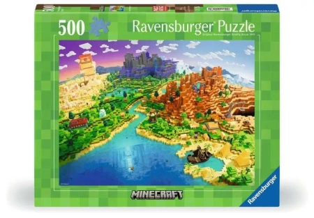 Puzzle 500 Minecraft - Ravensburger