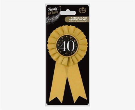 Kotylion B&C jubileuszowy 40 - Godan