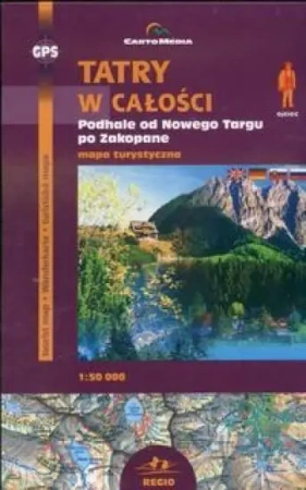 Mapa - Tatry w całości