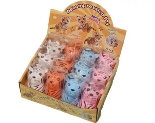 Gniotek tygrys MIX - Merkpol