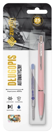 Długopis automatyczny Zenith 7 pastel blister mix kolorów - ASTRA art-pap