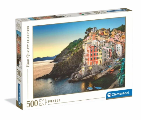 Puzzle 500 HQ Riomaggiore Coast - Clementoni