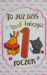 Karnet Roczek dziewczynka 2K - 066 - YEKU