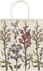 Torebka ozdobna A5 STBAG154 Niebieskie kwiaty - Skona Ting