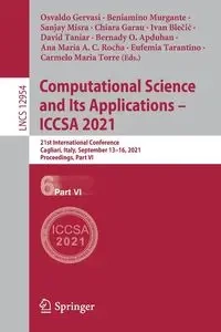 Computational Science and Its Applications - ICCSA 2021 - Gervasi Osvaldo