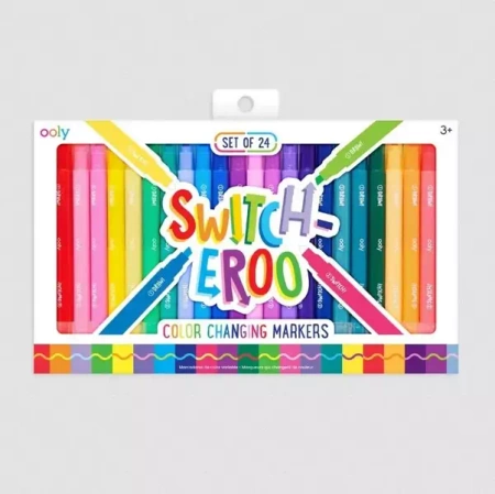 Flamastry zmieniające kolor Switch-Eroo 24 kolory - ooly