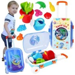 Zestaw do piasku w walizce - Technok