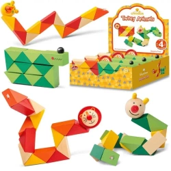 Drewniane skrętne zwierzęta MIX - One for Fun