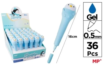 Długopis żelowy Squishy Pingwin (36szt) - MP Main Paper