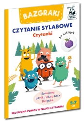 Bazgraki czytają trudne wyrazy. Czytanie sylabowe część 3. Czytanki. Kapitan Nauka