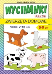 Wycinanki edukacyjne. Zwierzęta domowe. 5-9 lat - Beata Guzowska