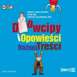 Dowcipy i opowieści różnej treści audiobook - Jacek Illg, Elżbieta Spadzińska-Żak
