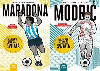 Najlepsi piłkarze świata Modrić+ Maradona Matt Oldfield PAKIET - Matt Oldfield