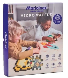 Klocki Micro Waffle 817el Zestaw przedszkolny - Marioinex