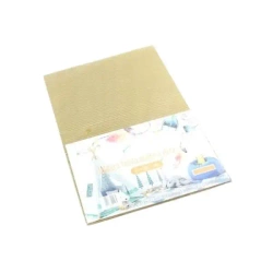 Tektura A4 falista matowa złota 5szt - Penword