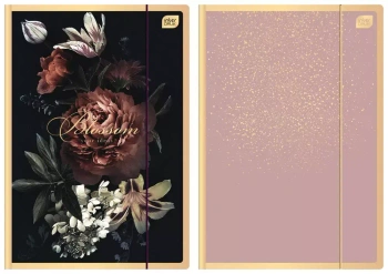 Teczka z gumką Pap A4 Satin Gold 1 Int