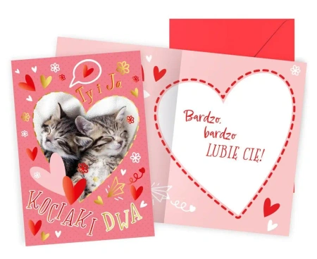 Karnet B6 Walentynki - Kukartka