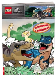 Lego Jurassic World Kolorowanka z naklejkami NA-6202 - Opracowanie zbiorowe