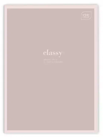 INTERDRUK ZESZYT A4/60 linia z marginesem HYBRID WORDS