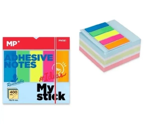 Karteczki samoprzylepne 75x75mm 400szt - MP Main Paper