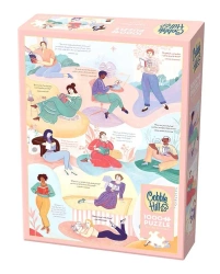 Puzzle 1000 Autorki bestsellerowych książek G3 - Cobble Hill