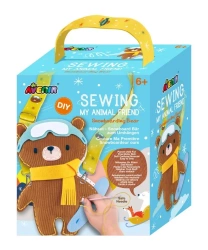 Przyjaciel zwierząt do uszycia - Snowboarding Bear - Avenir