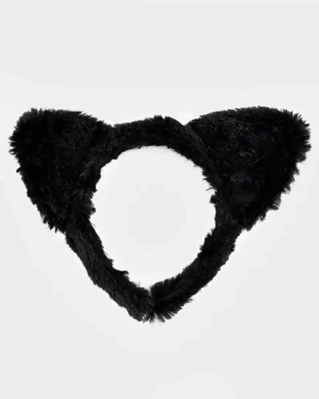 Opaska czarne uszy 21cm - Robe